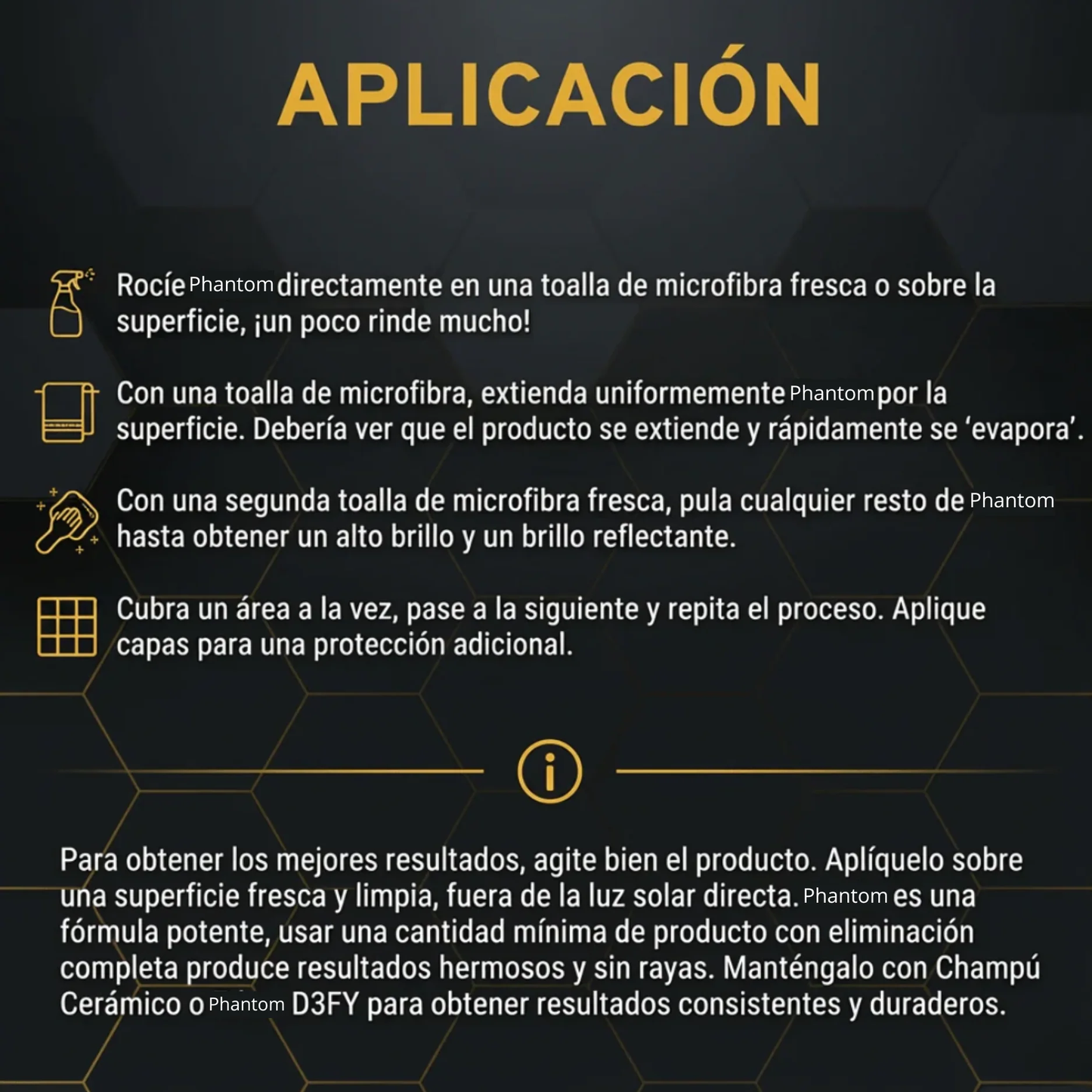 Protección Cerámica Avanzada | Phantom Car