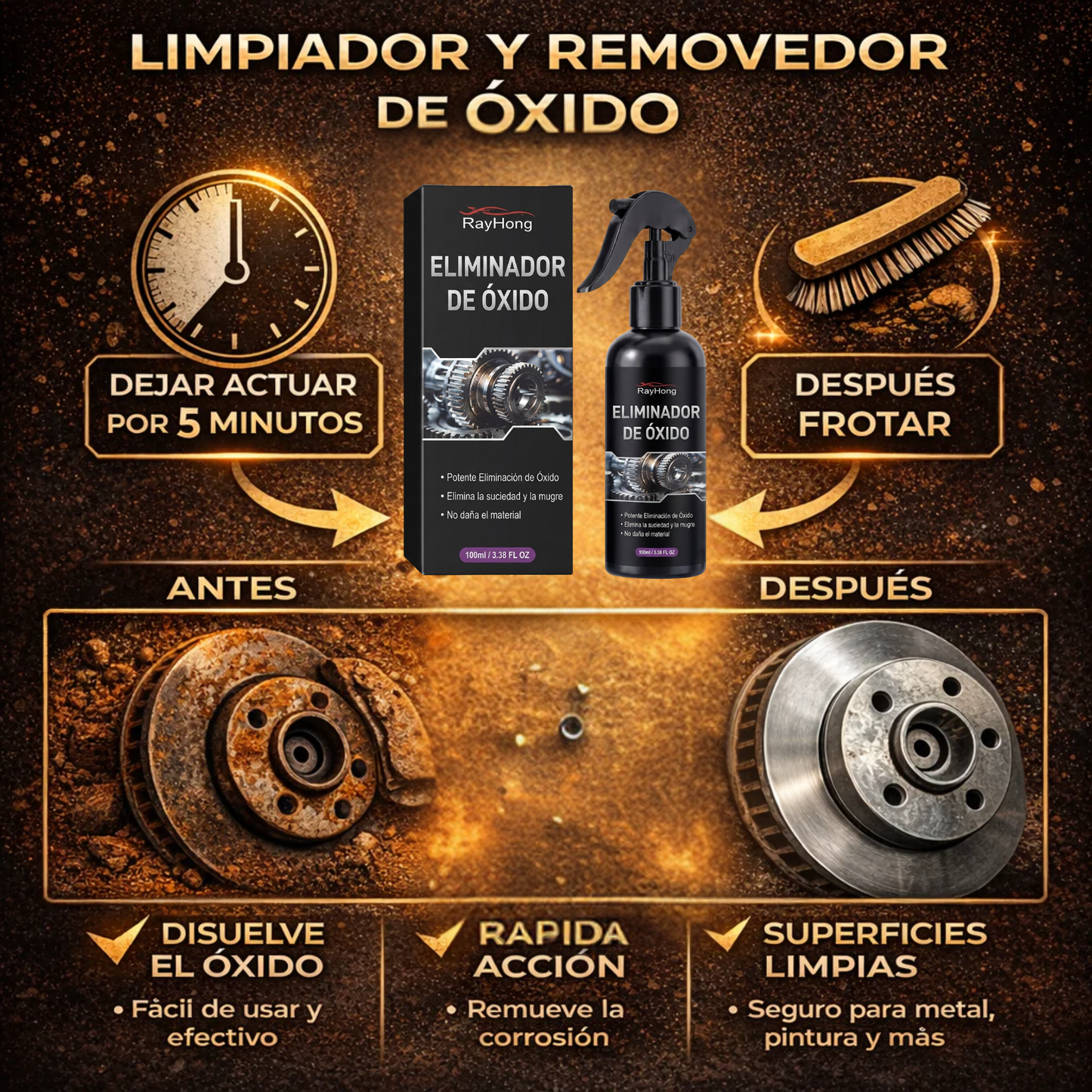 Óxido Cleaner Multisuperficie 200ml | Nueva formula 2.0