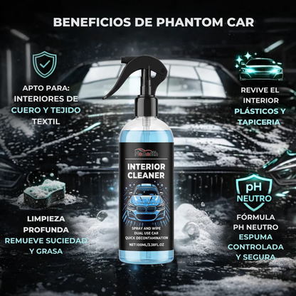 Limpia Tapizados Profesional 250ml | PHANTOM CAR