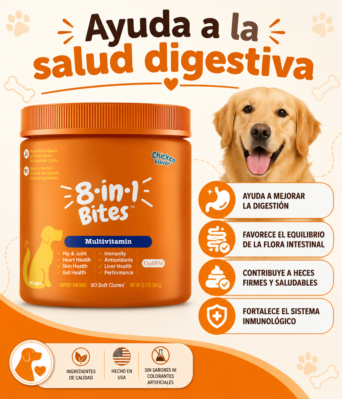Biocan | Probiotico para Perros | Multivitaminico