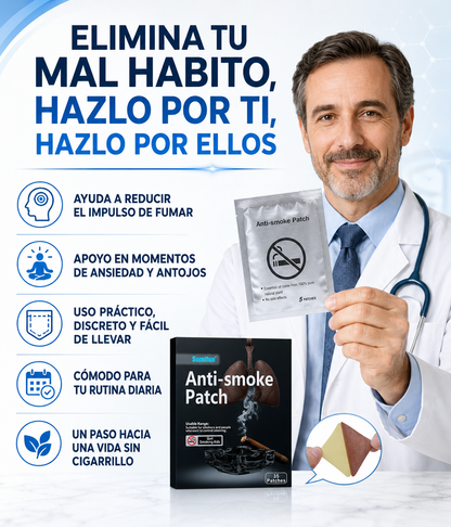 Pack 20 Parches Antitabaco | Reduce la Ansiedad y Recupera el Control