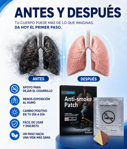 Pack 20 Parches Antitabaco | Reduce la Ansiedad y Recupera el Control