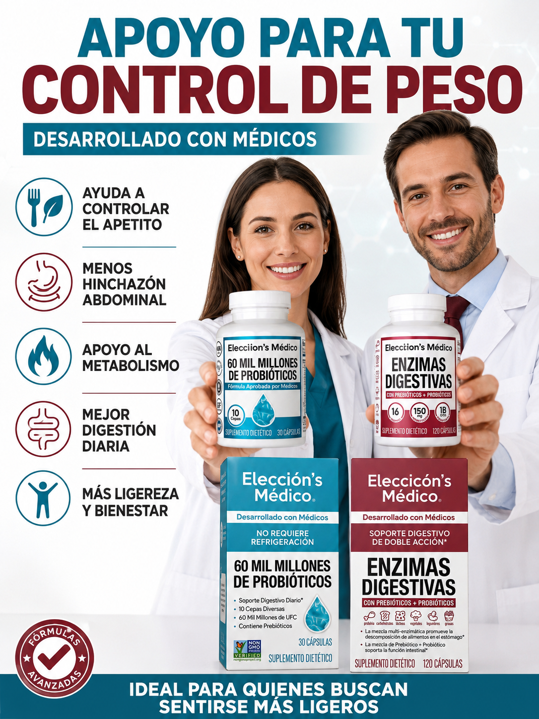 Paquete Hack Grasa | Apoyo para digestión y quemador de grasa