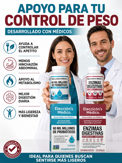 Paquete Hack Grasa | Apoyo para digestión y quemador de grasa