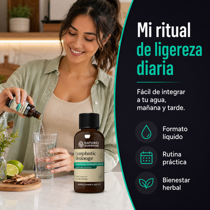 Lymphatic Drainage | Gotas Herbales para Ligereza, Equilibrio y Bienestar Diario
