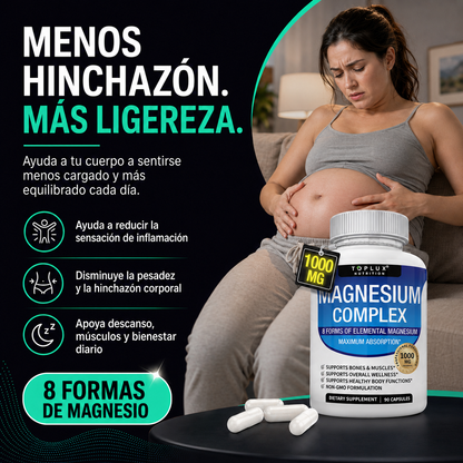 Magnesium Complex 8 en 1 | Apoya el Descanso, la Relajación y la Función Muscular