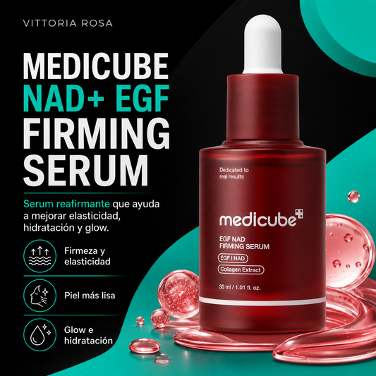 NAD+ EGF Firming Serum | Sérum Reafirmante con Péptidos para Rostro y Cuello