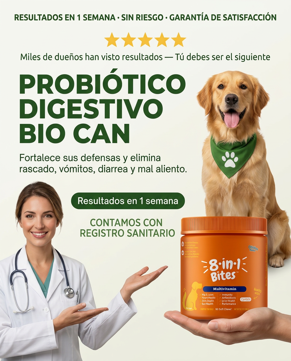 Biocan | Probiotico para Perros | Multivitaminico
